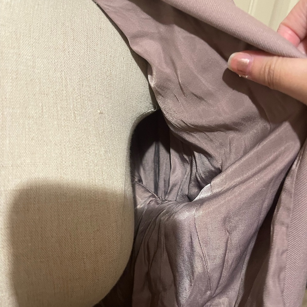 Free People Mauve Trench Coat - Picture 8 of 16